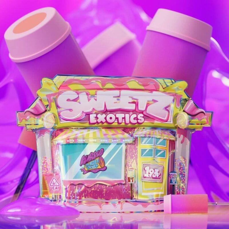 SWEETZ EXOTICS PURPLE PUSH POP 