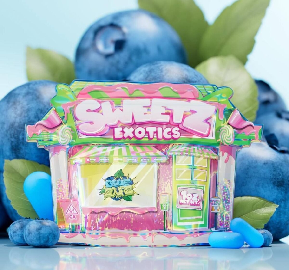 SWEETZ EXOTICS BLUE ZOURS